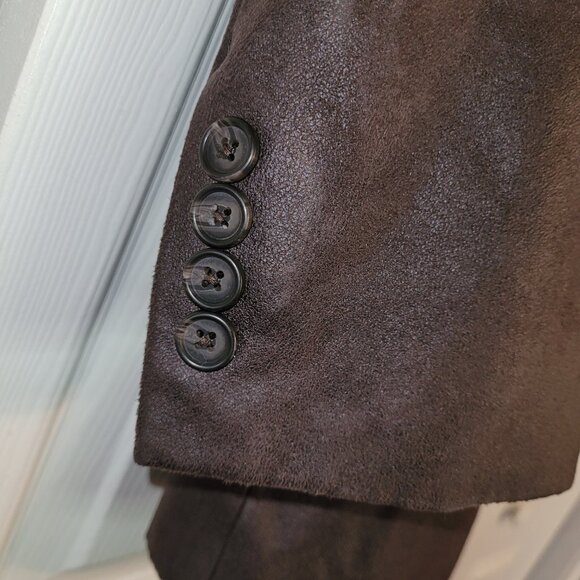 Lauren Ralph Lauren Faux Suede Sport Coat Blazer 46L - Picture 5 of 9